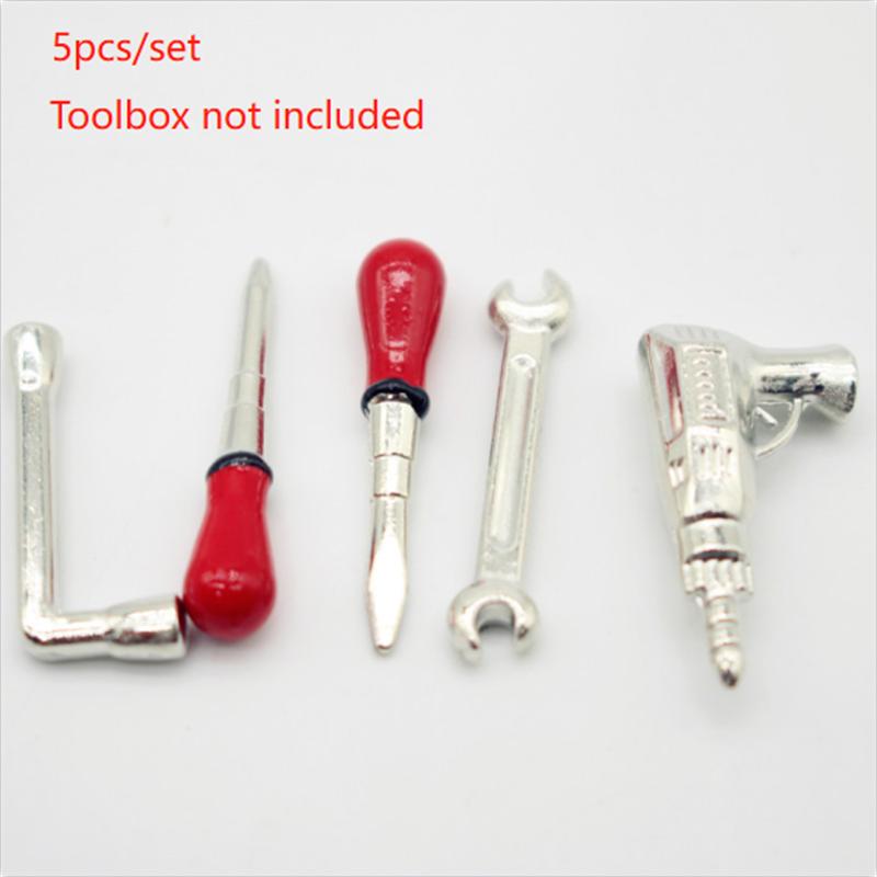 Kids Toys Play - Dollhouse Drill Repair Tool Wrench Five-Piece