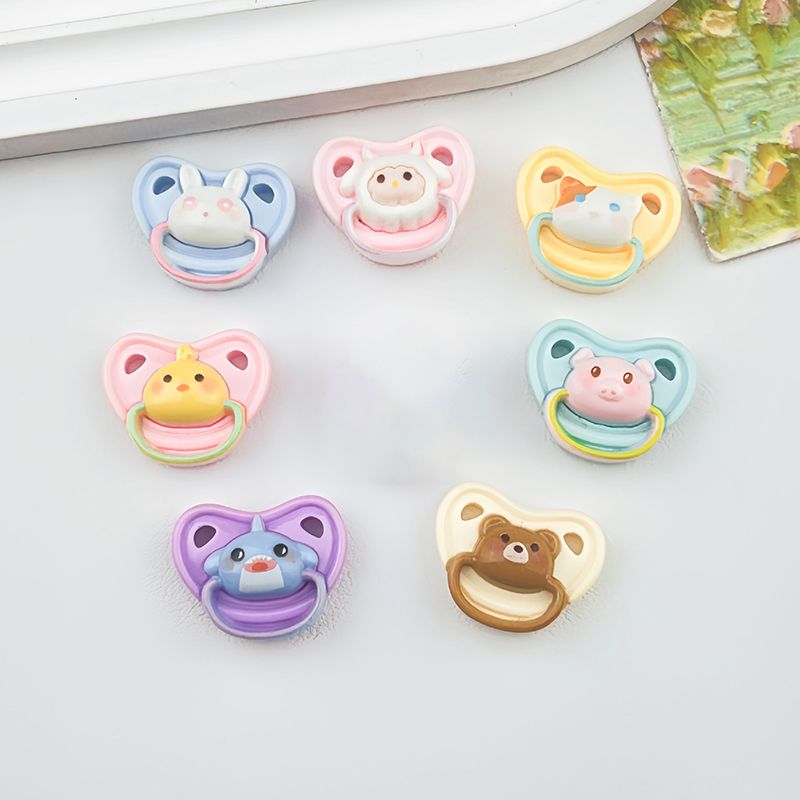 Kids Toys Play - 10Pcs Lovely Mini Doll Pacifier Play