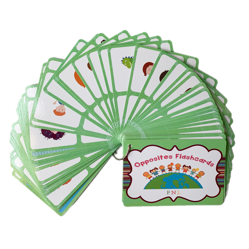 The 100 Groups Opposites Flash - Card Game Kids review and price