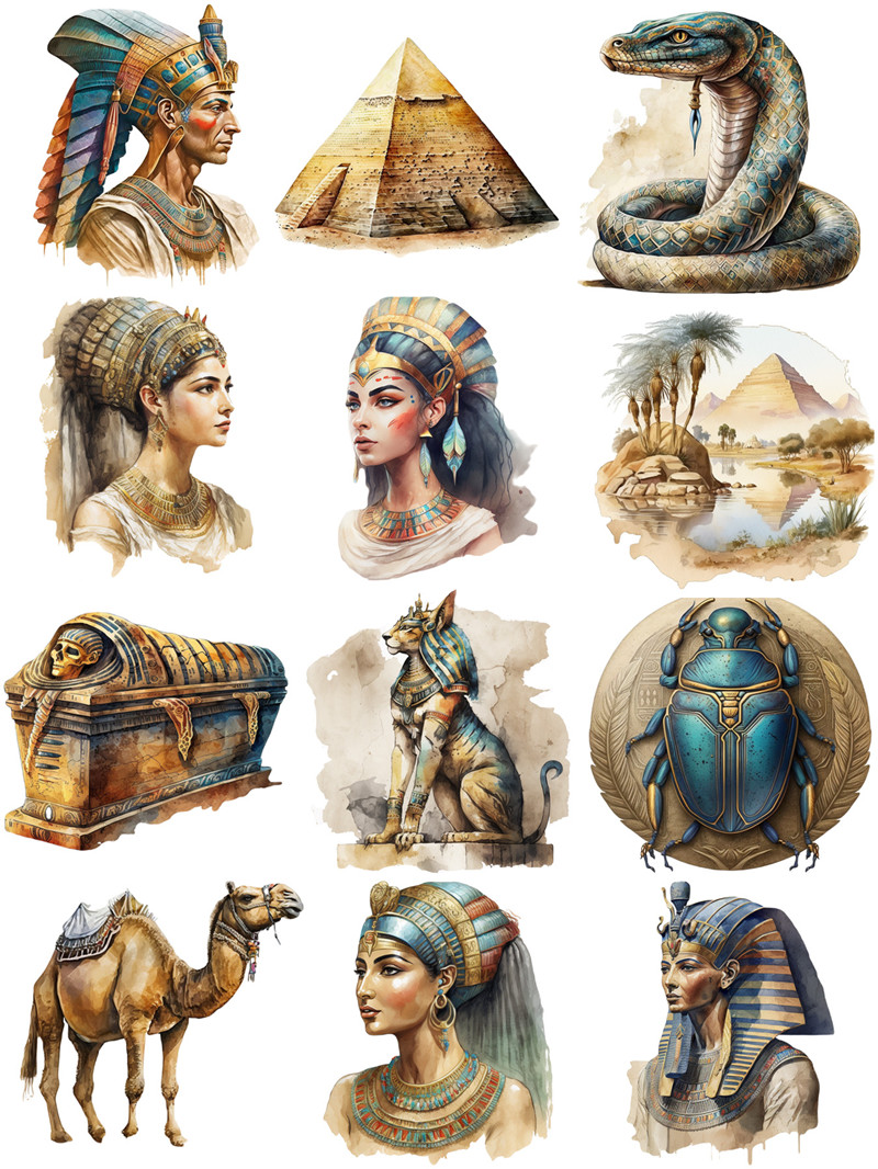 Ancient Egypt Stickers Crafts  - Kids Toys Egypt review and price