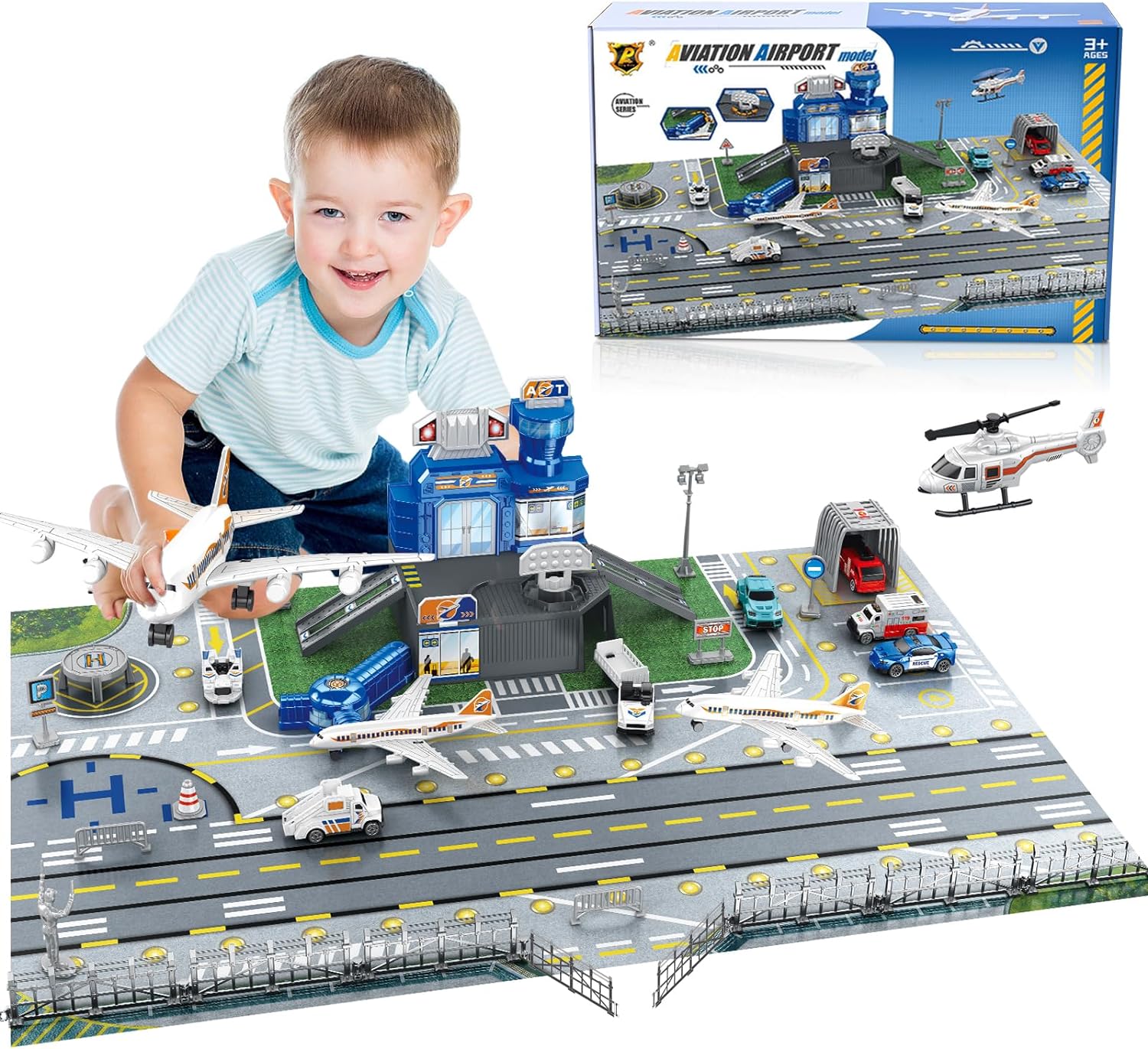 Children's Airport Scene Toy S - Kids Toys Xmas review and price