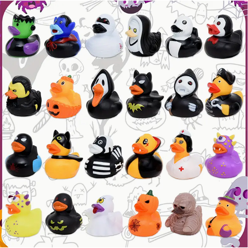 6/12/24pcs Halloween Rubber Du - Rubber Duck Bath review and price