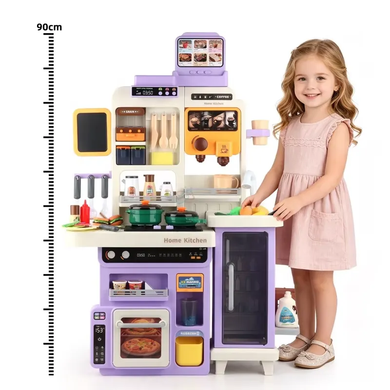90cm Large Pretend Play Kitche - Play Kitchen Set review and price