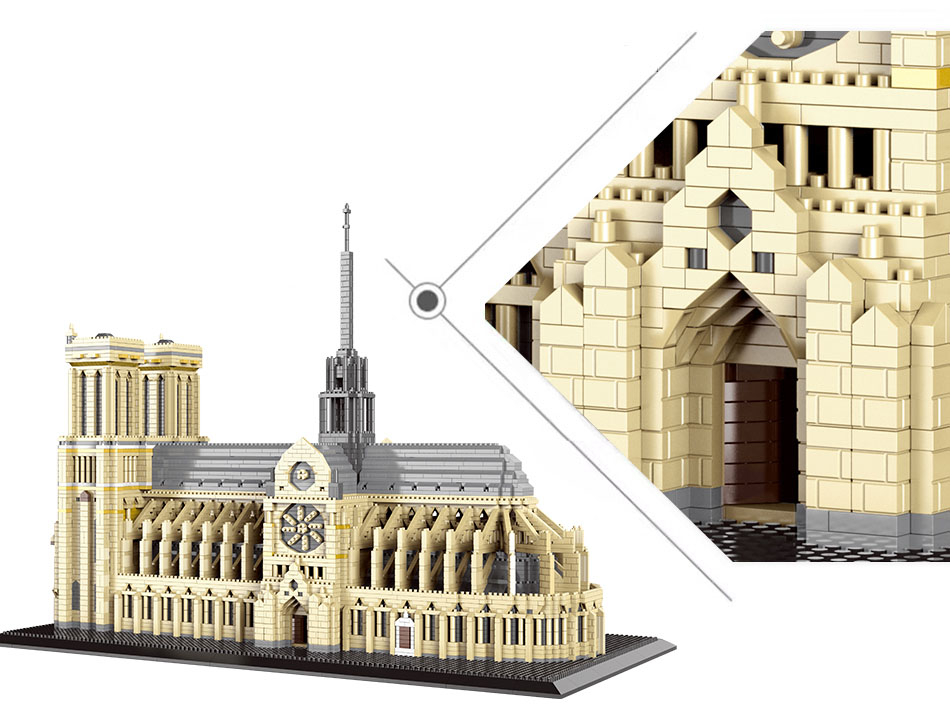 7380pcs+World Architecture Min - Kids Toys Paris review and price