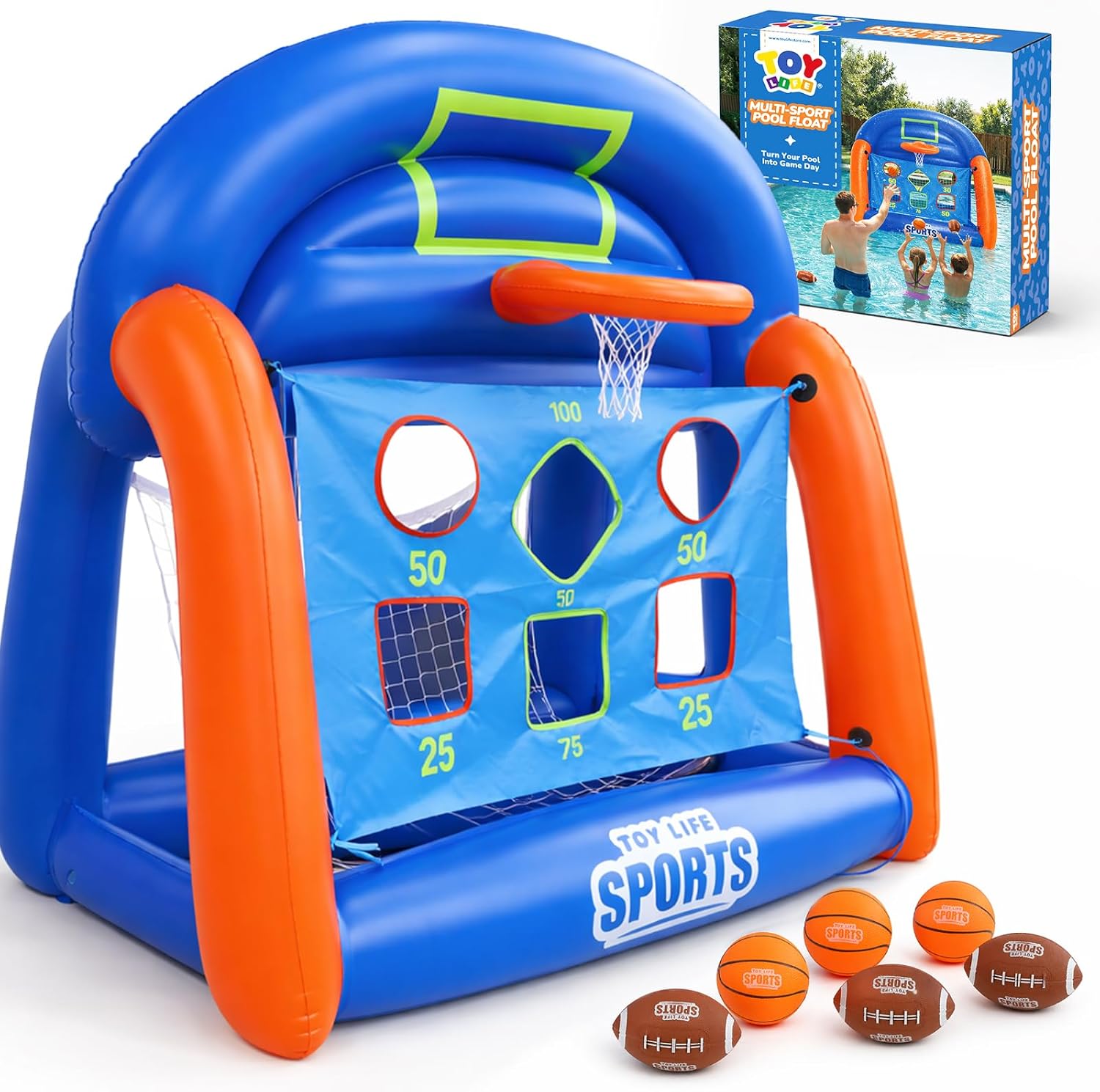 Multi-Sport Pool Games Inflata - Kids Toys Play review and price