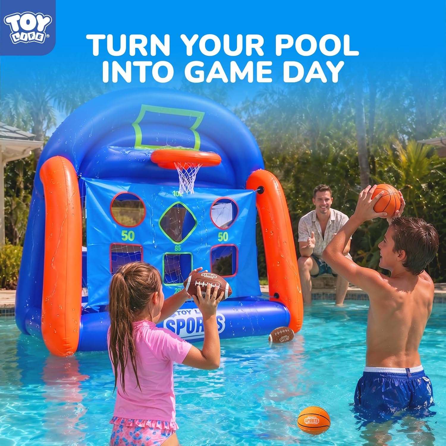 Multi-Sport Pool Games Inflata - Kids Toys Play review and price