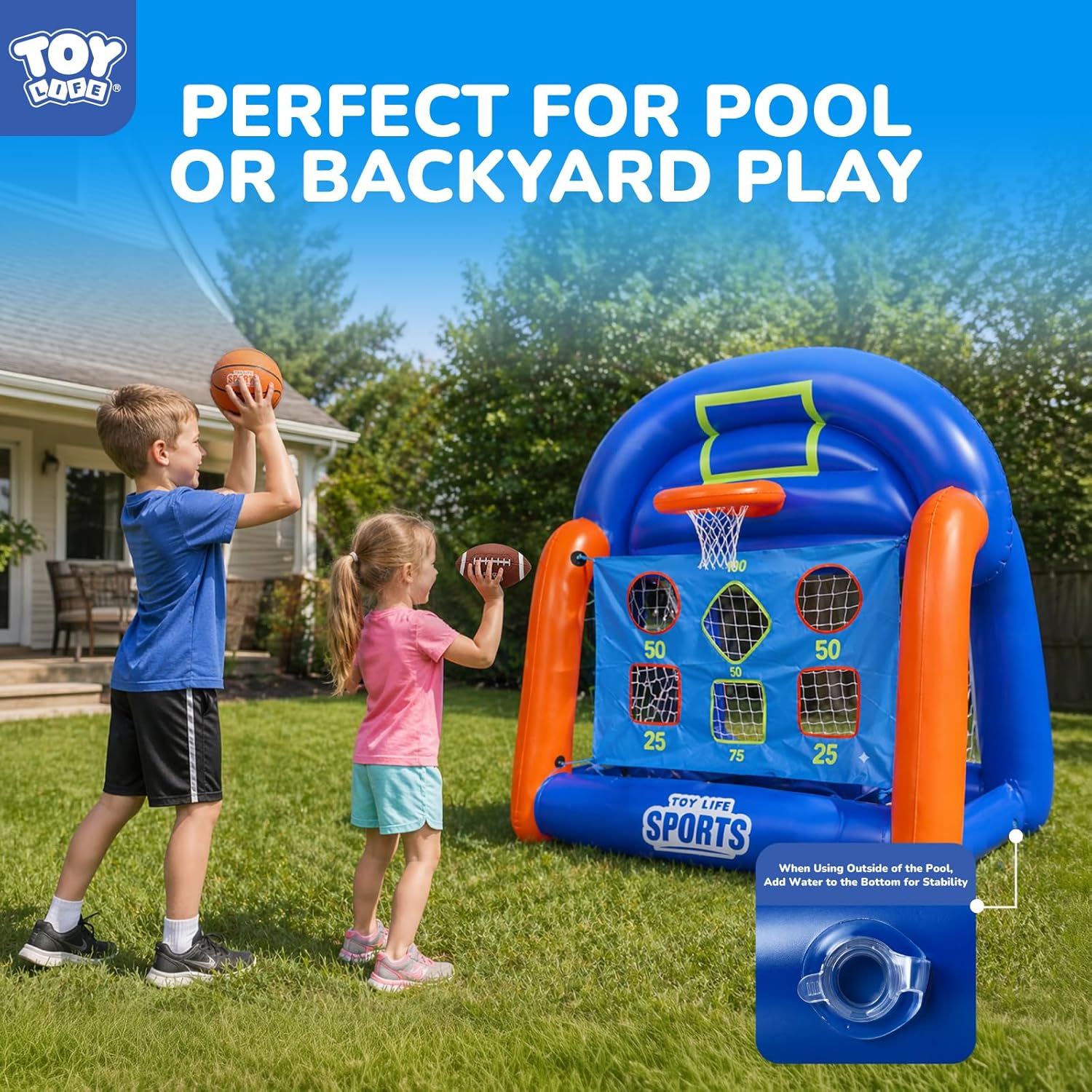 Multi-Sport Pool Games Inflata - Kids Toys Play review and price