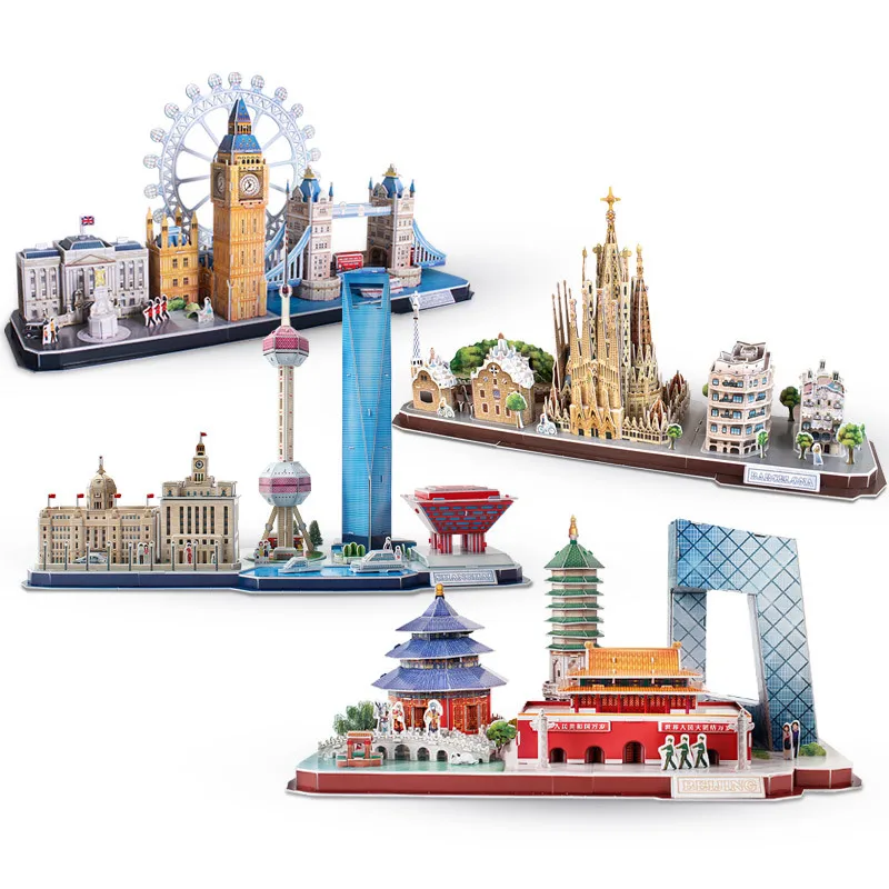 3D Puzzle Game DIY Toy Paper M - Kids Toys Paris review and price