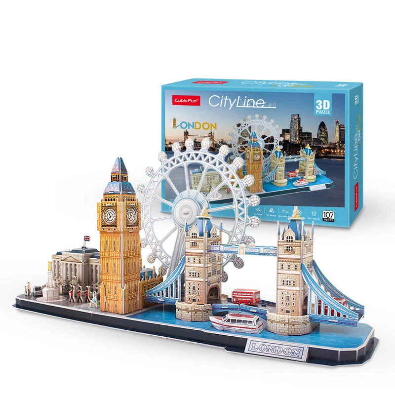 3D Puzzle Game DIY Toy Paper M - Kids Toys Paris review and price
