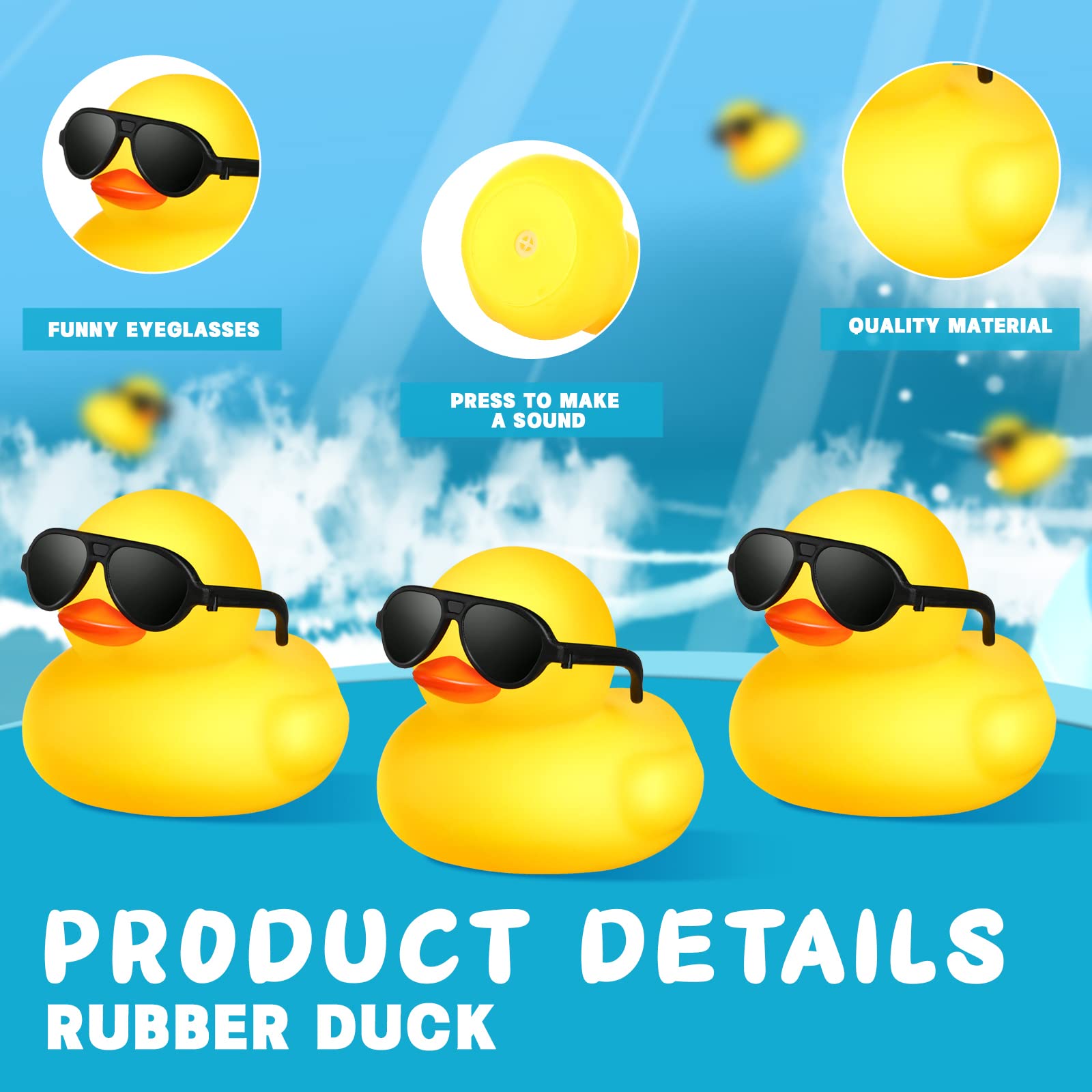 1-100pcs Yellow Mini Rubber Du - Rubber Duck Bath review and price