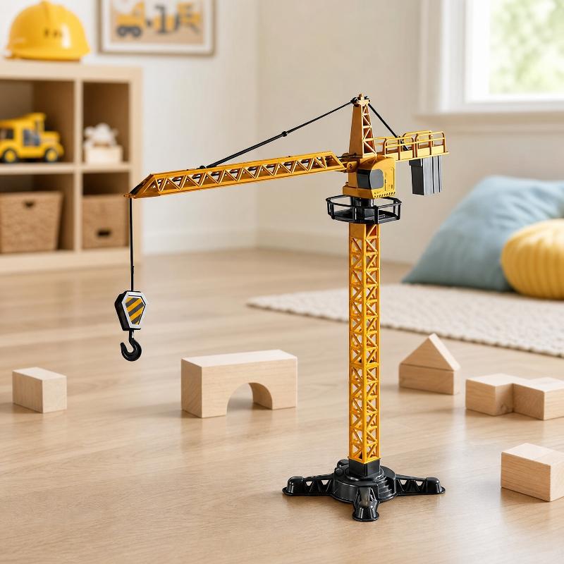 Tower Crane Toy Simulated Cons - Kids Toys Play review and price