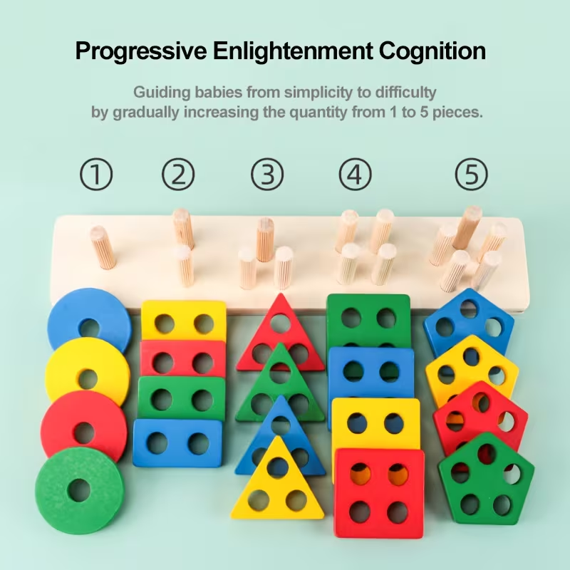 Montessori Wooden Games Baby T - Kids Toys 2 Year Old review and price