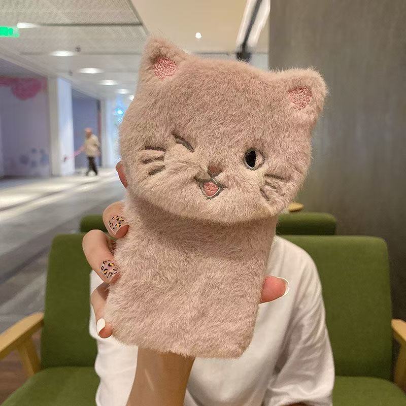 3D Cat Doll Fluffy Fur Phone H - Xiaomi Kids Toys review and price