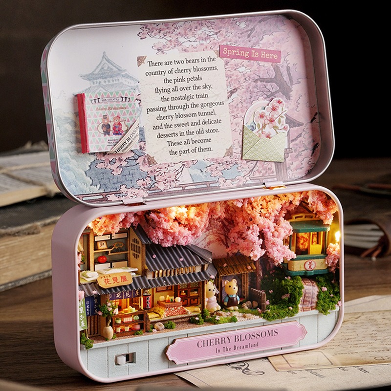 DIY Miniature Tin Box Theater  - Kids Toys Paris review and price
