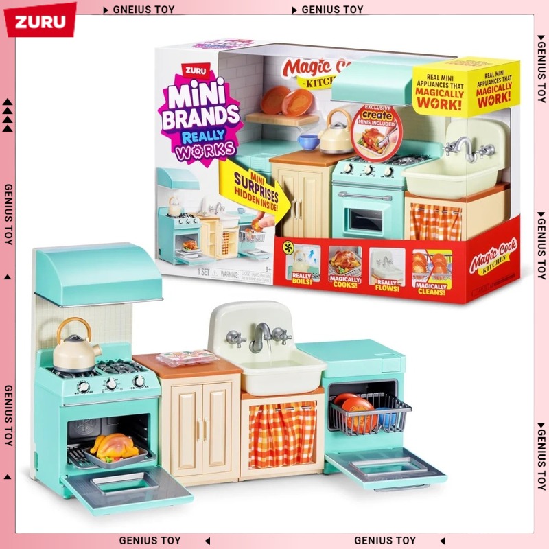 Zuru Mini Brands Magic Cook Ki - Play Kitchen Set review and price