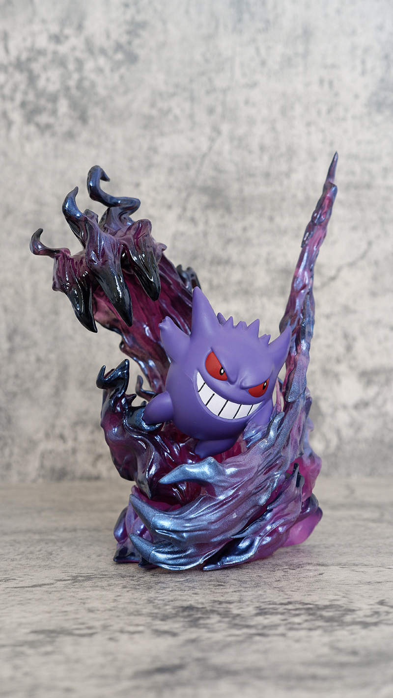19cm Anime Pokemon Gengar Batt - Kids Toys Play review and price