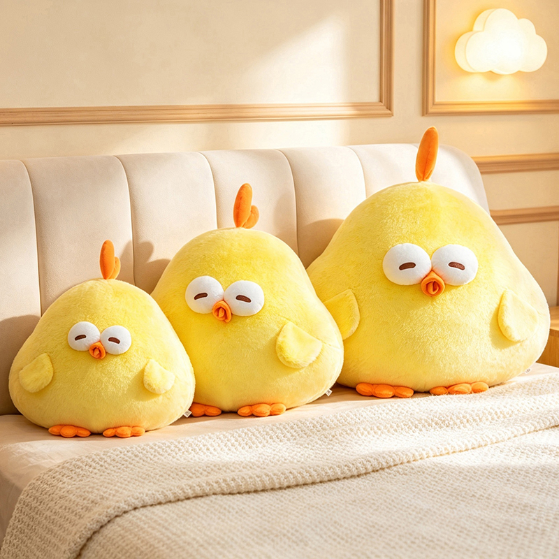 New Cute Dundun Chicken Plush  - Kids Toys Yellow review and price