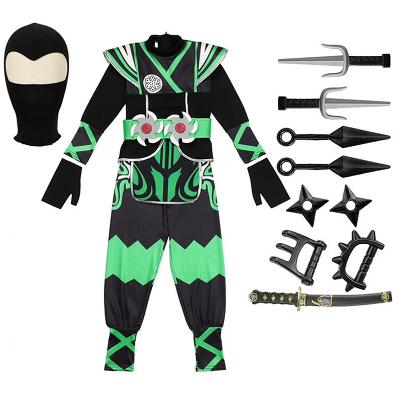 Green Ninja Costume for Kids w - Kids Toys Play review and price