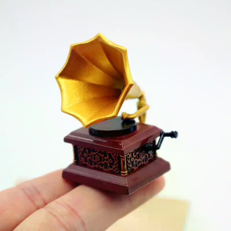 Dollhouse Vintage Phonograph M - Kids Toys Play review and price