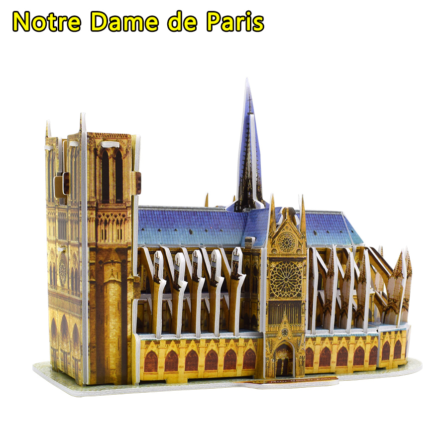 3D Puzzle Notre Dame De Paris  - Kids Toys Paris review and price