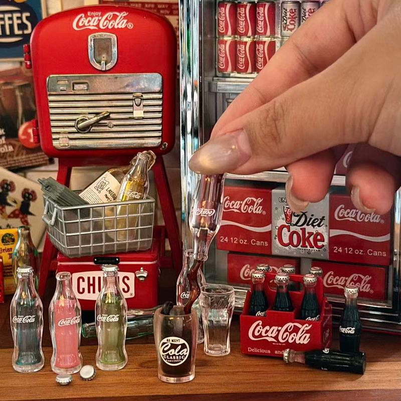 Mini Cola Milk Bottle Set 6 Co - Play Kitchen Set review and price
