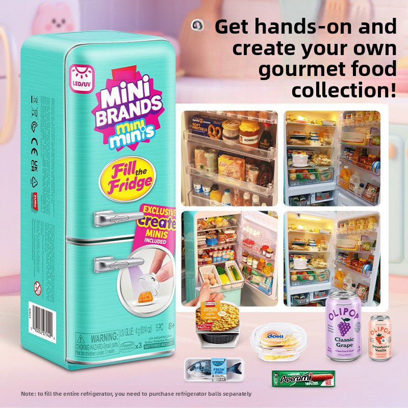 Led Light Up Mini Refrigerator - Play Kitchen Set review and price