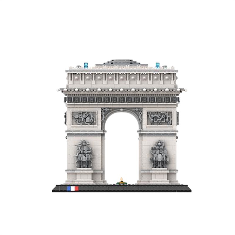 4445PCS Arc de Triomphe Model  - Kids Toys Paris review and price