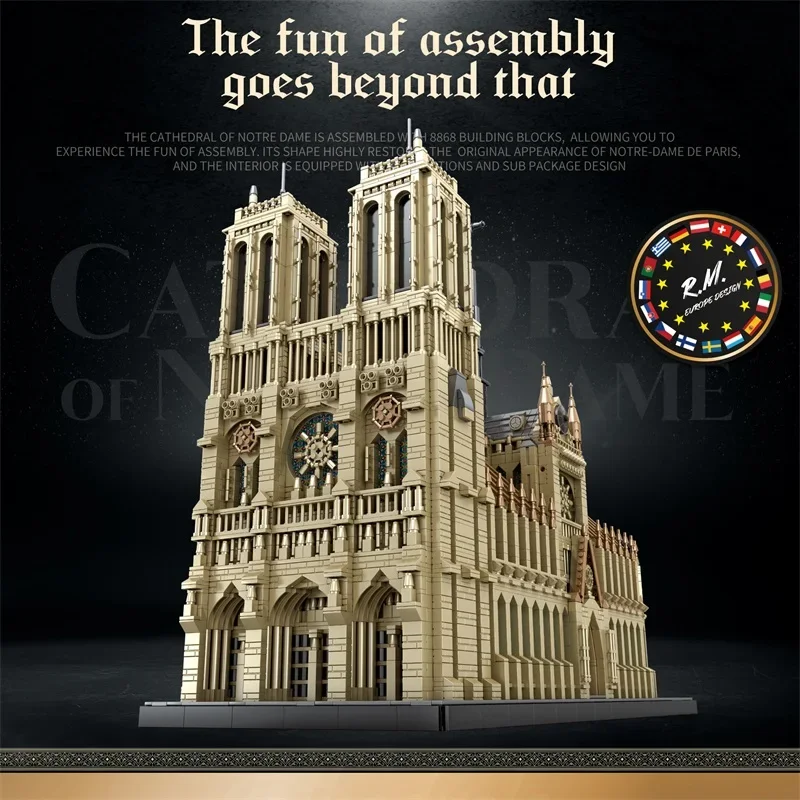 NEW 8868Pcs World Famous Archi - Kids Toys Paris review and price