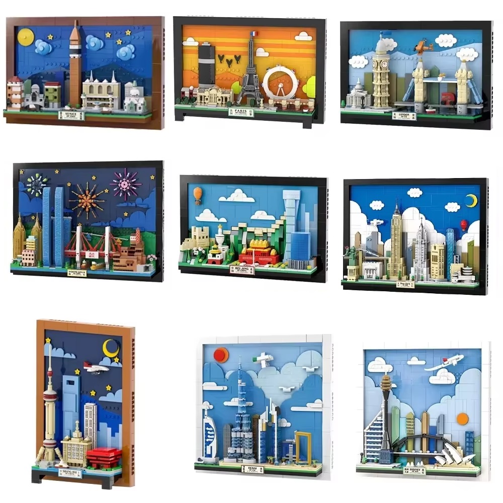 City Postcard Puzzle Blocks MO - Kids Toys Paris review and price