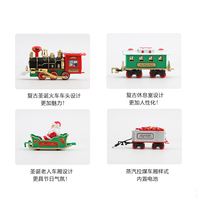 Electric Christmas Train Set M - Kids Toys Xmas review and price