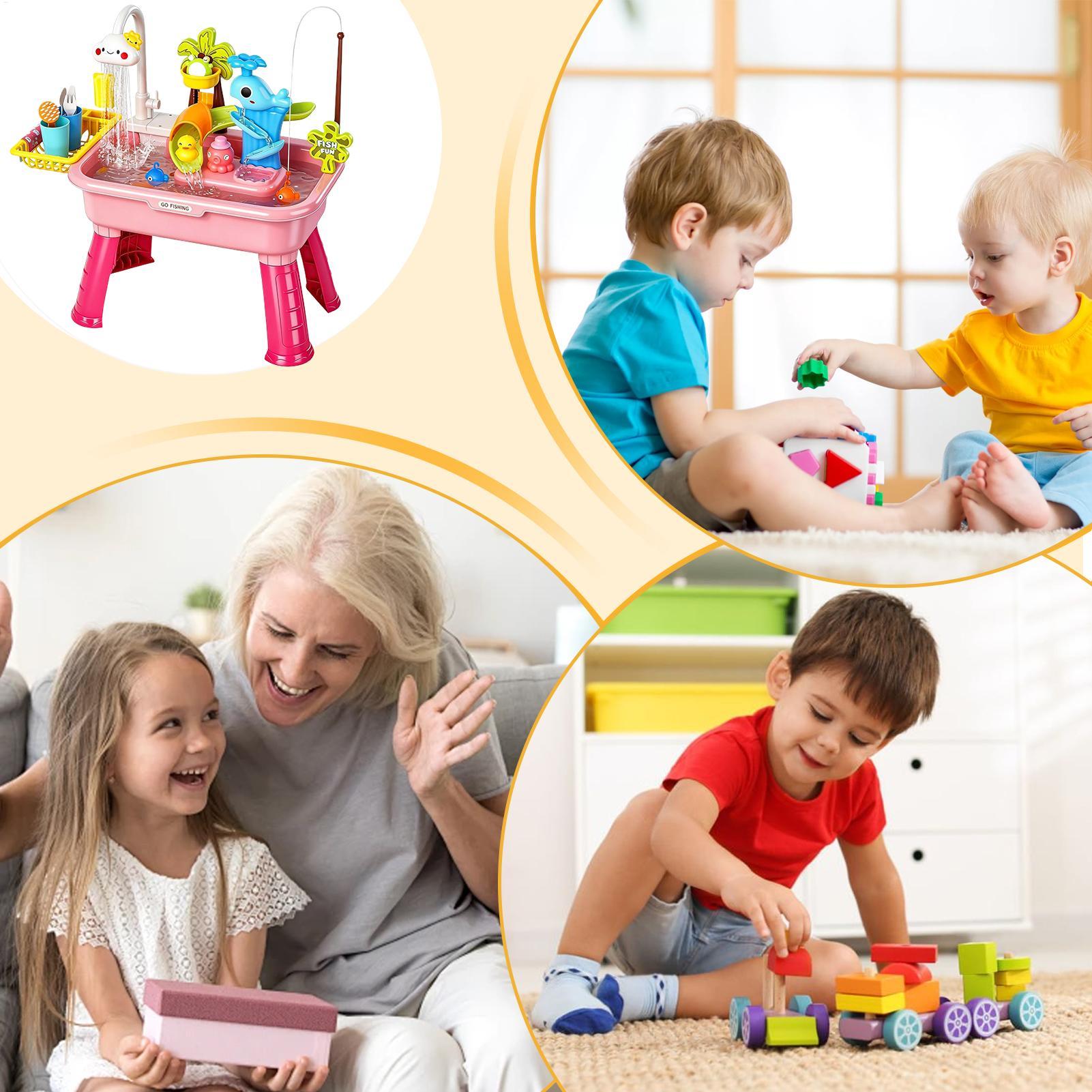 Kids Electric Play Sink with R - Play Kitchen Set review and price