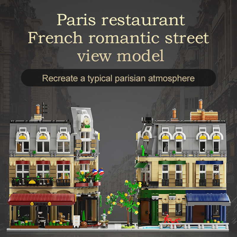 3230Pcs Cada City Paris Restau - Kids Toys Paris review and price