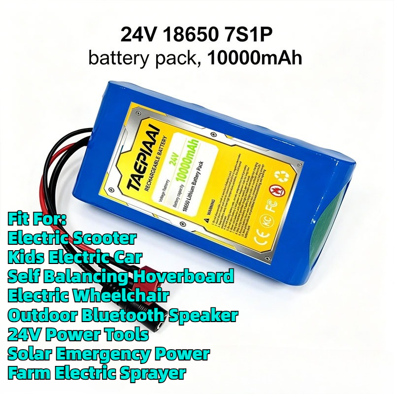 24V 7S1P 18650 lithium battery - Xiaomi Kids Toys review and price