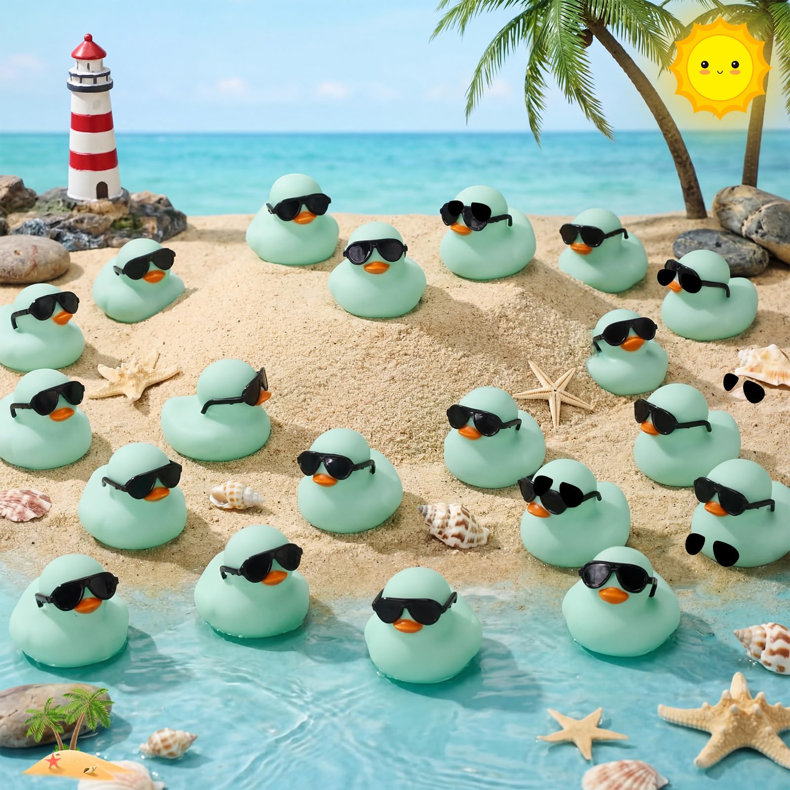 10-100PCS Green Mini Rubber Du - Rubber Duck Bath review and price