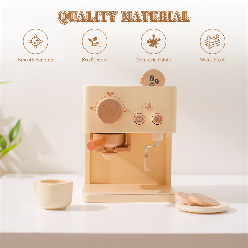 Kids Wooden Montessori Toy Set - Play Kitchen Set review and price
