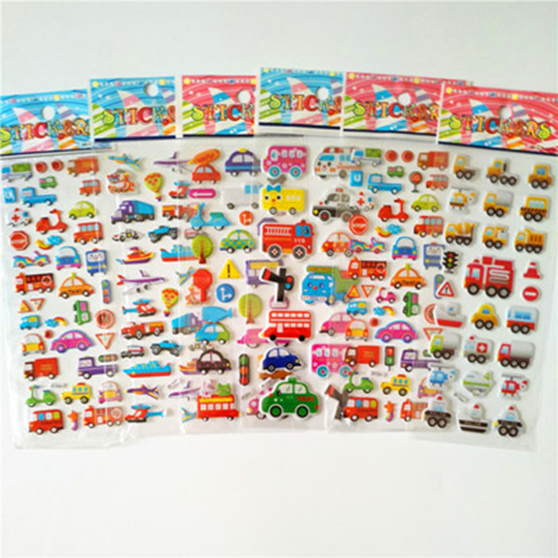 6pcs Cartoon Fireman Car Stick - Kids Toys Yellow review and price